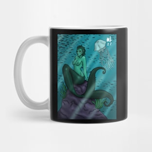 Green Mermaid Mug